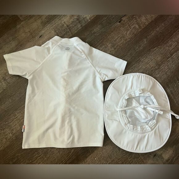 SwimZip Rashguard and Hat Set-Size 6-8 - Picture 2 of 6